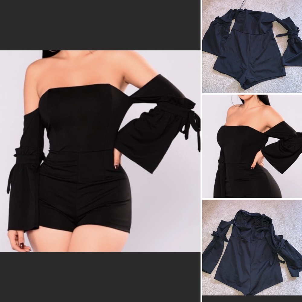 Cold Shoulder Romper